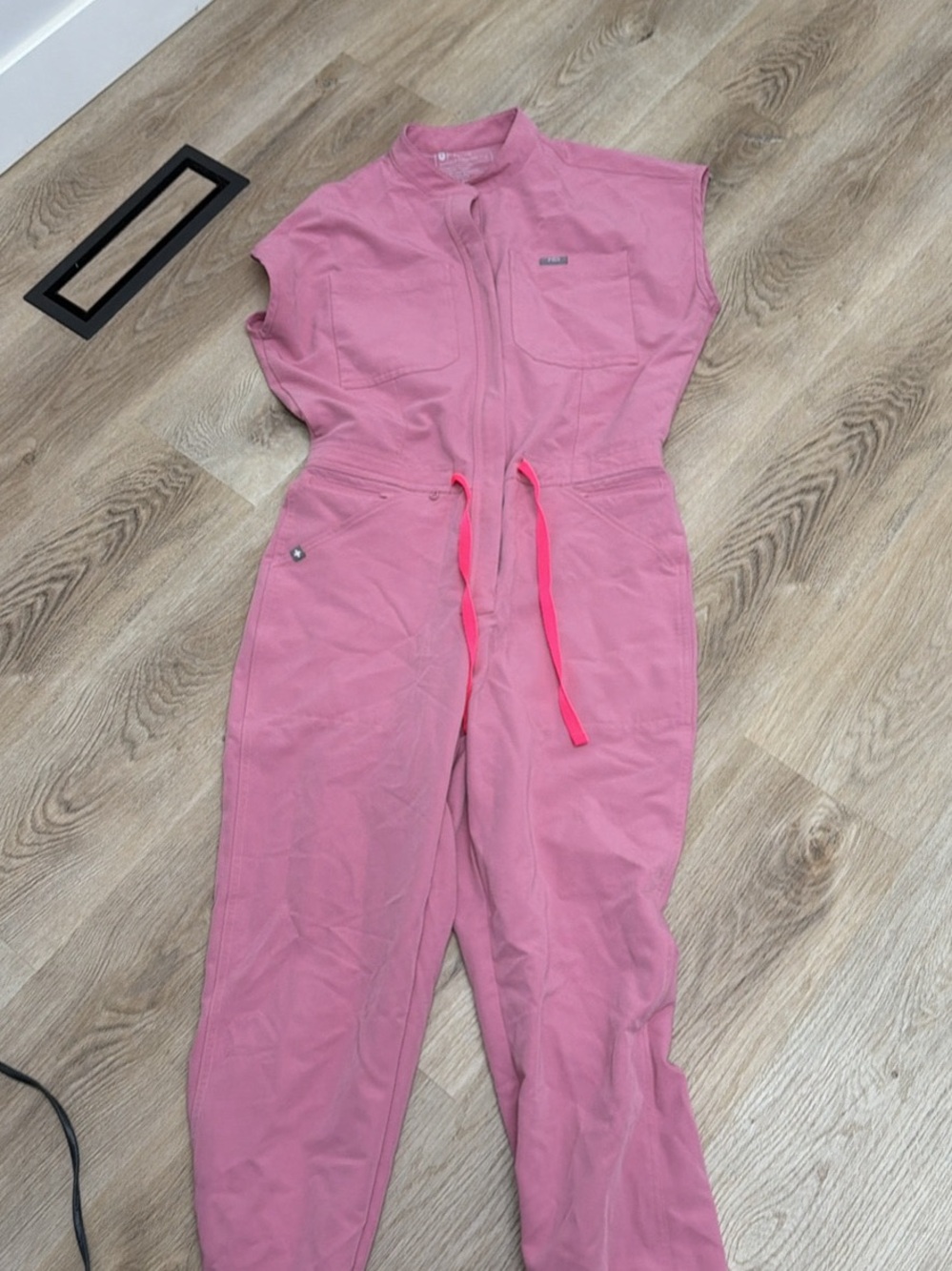Figs chalk Pink Jumpsuit